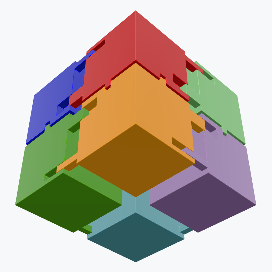 Cube of Rep-Tiles preview